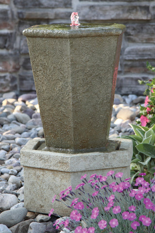 Fountainette-Tuscan Hex Urn