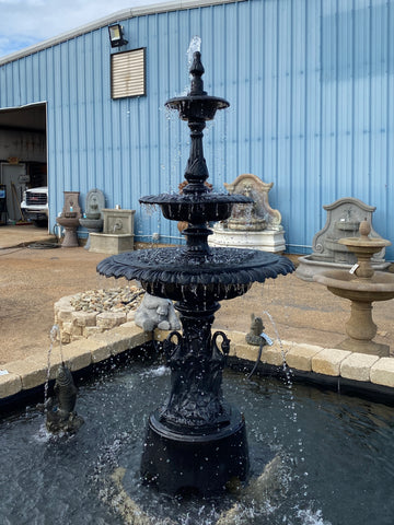 3 Tier Old Swan Fountain w/Arches