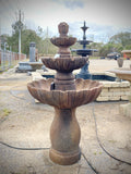 54" Mirabella Scallop Fountain